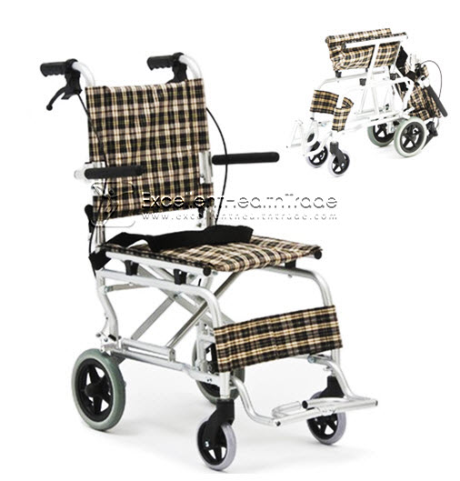 00638: รถเข็นพกพาขนาดเล็กแบบพับข้าง (Portable wheelchair)