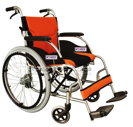 00655: รถเข็นล้อใหญ่เบาะหนา KIMBER (WL-01)