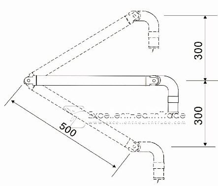 00681: โคมไฟส่องผ่าตัดติดผนัง (Hanging Operating Auxiliary Lamp)