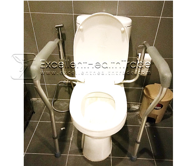 00688: แขนพยุงลุกนั่งติดชักโครก (Toilet safety armrest)