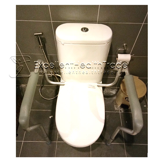 00688: แขนพยุงลุกนั่งติดชักโครก (Toilet safety armrest)